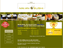 Tablet Screenshot of mai-an-sushi.de